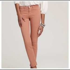 JBrand skinny leg Tiger’s Eye jeans